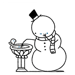 Snowman companion
