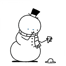 Snowman unlucky